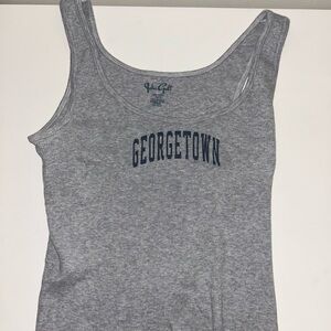 Brandy Melville Georgetown Heather Gray Tank Top